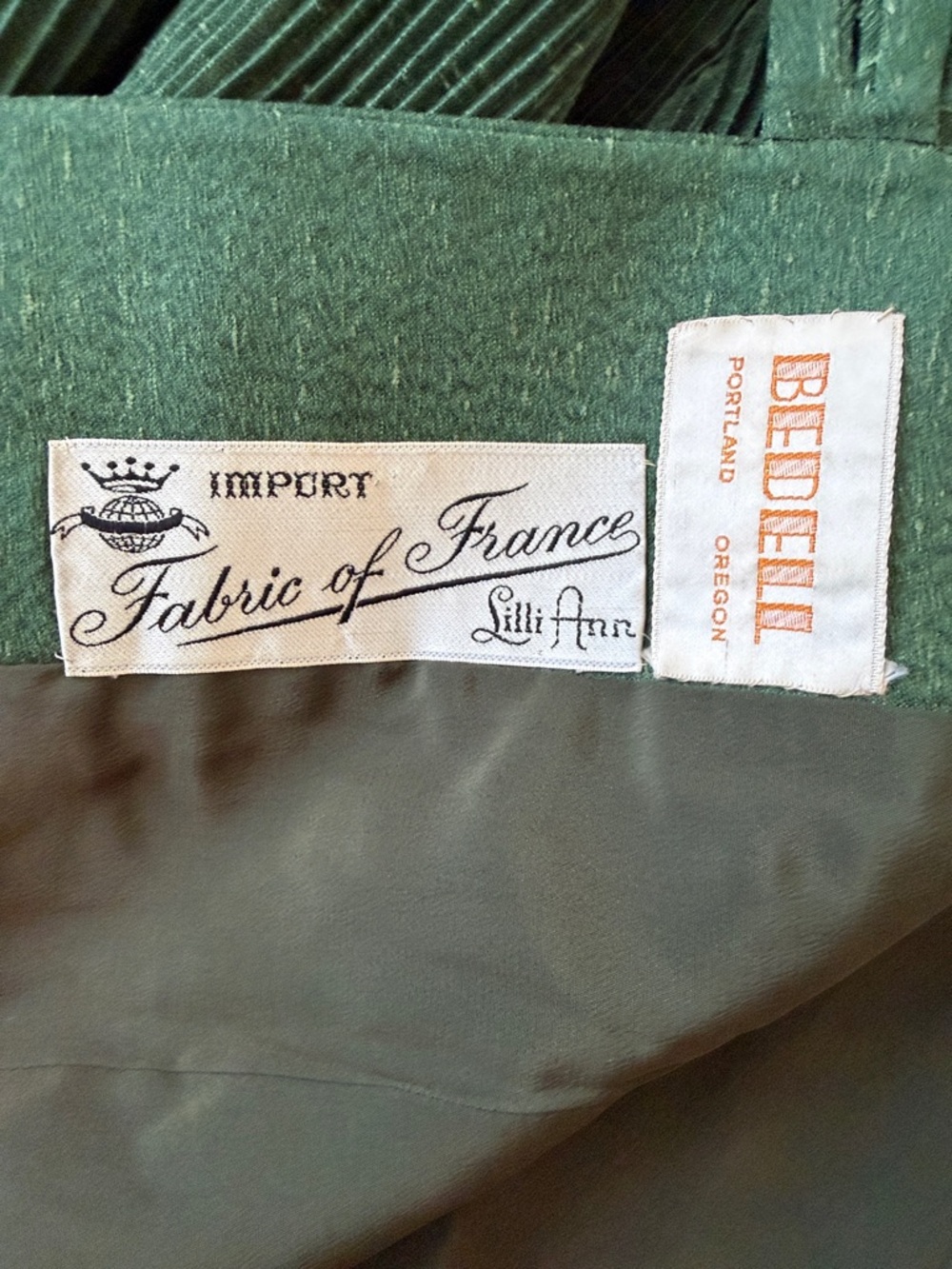 1940’s/1950’s Vintage Lillie Ann of San Francisco Silk Jacket - Picture 4 of 6
